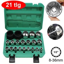 21tlg 1/2" Steckschlüssel