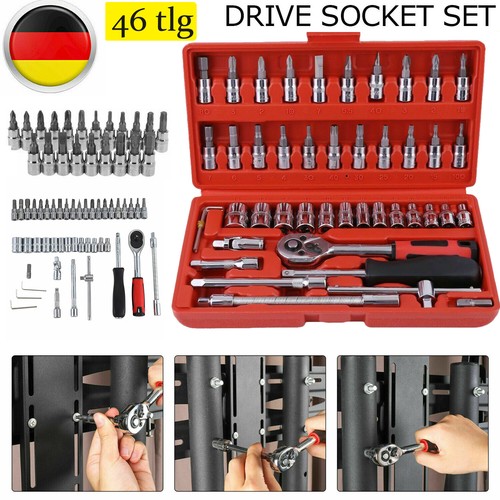 Tlg steckschlüssel satz - 46-tlg,
