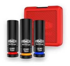 3x FAMEX Kraft Schoneinsätze