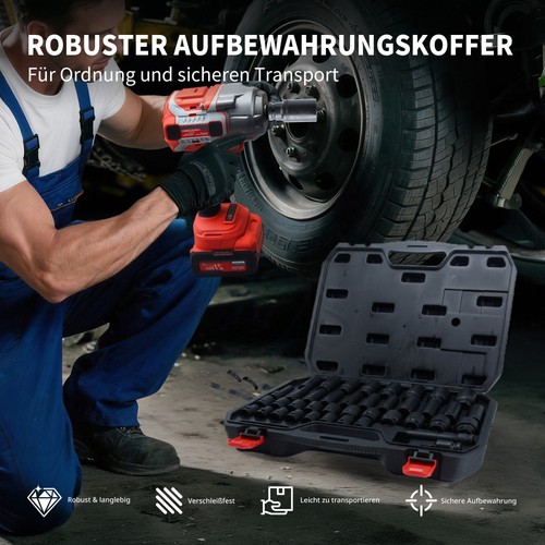 40tlg schlagschrauber - 40tlg, 1/2"schlagschrauber